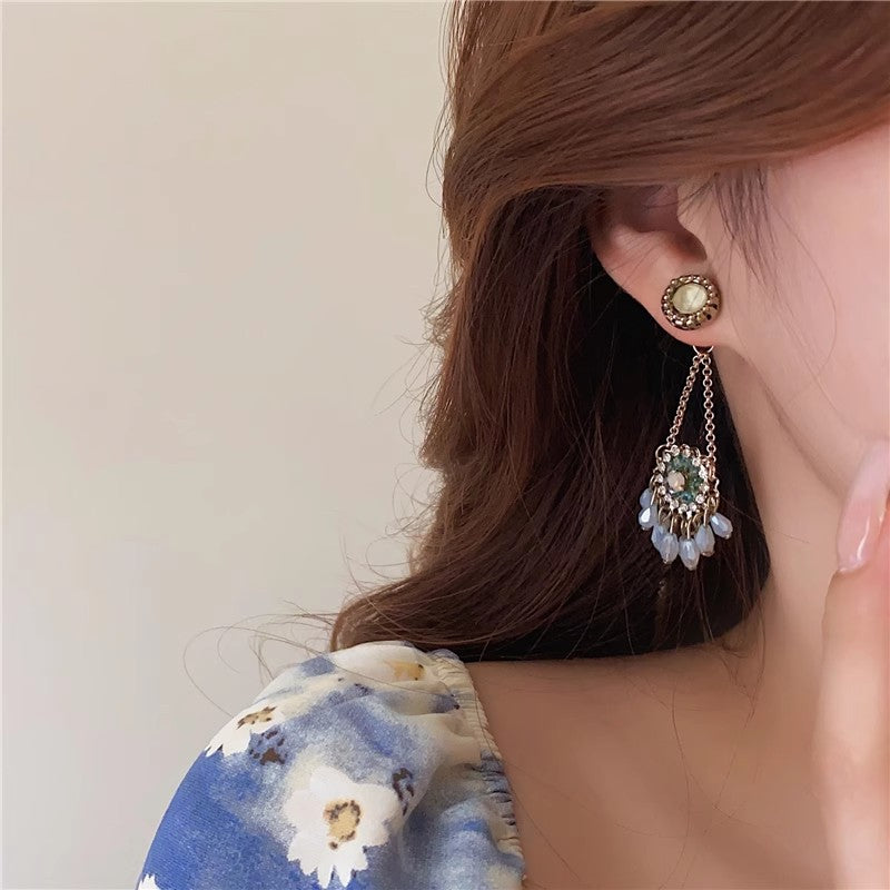 Bohemian Style Elf Eye Earrings