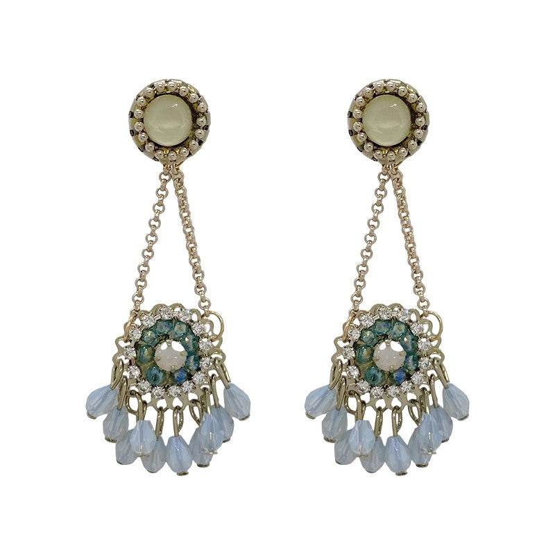 Bohemian Style Elf Eye Earrings