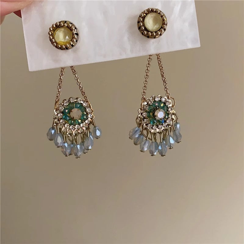 Bohemian Style Elf Eye Earrings