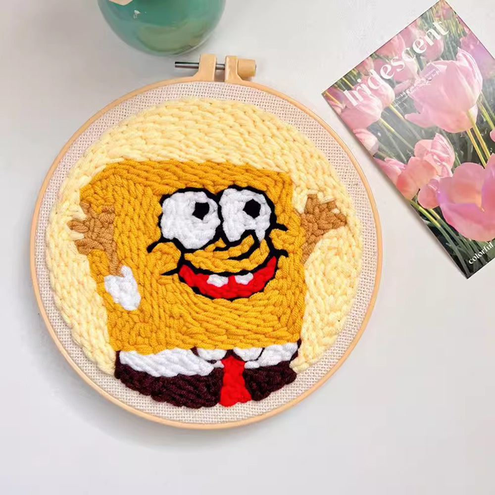 Cartoon Punch Needle Kit