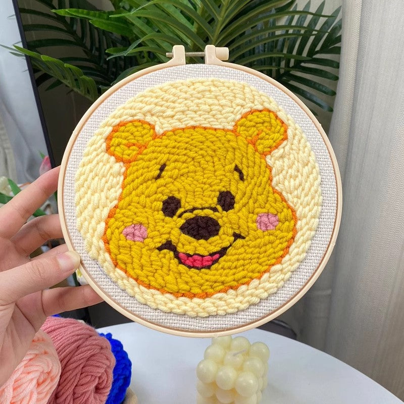 Cartoon Punch Needle Kit