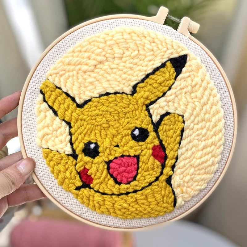 Cartoon Punch Needle Kit