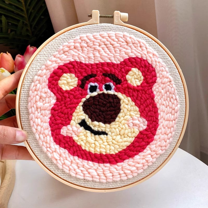 Cartoon Punch Needle Kit