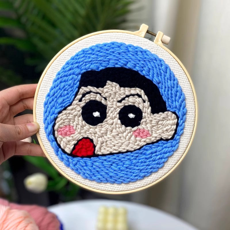 Cartoon Punch Needle Kit