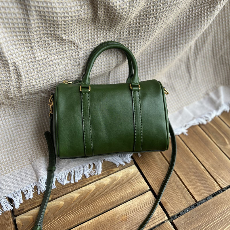 Classic Boston Style Versatile Portable Bag
