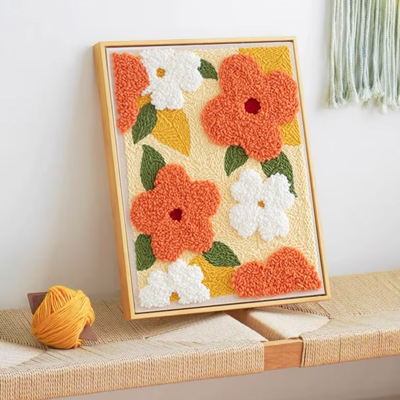 Punch Needle Kit - Pretty Flowers