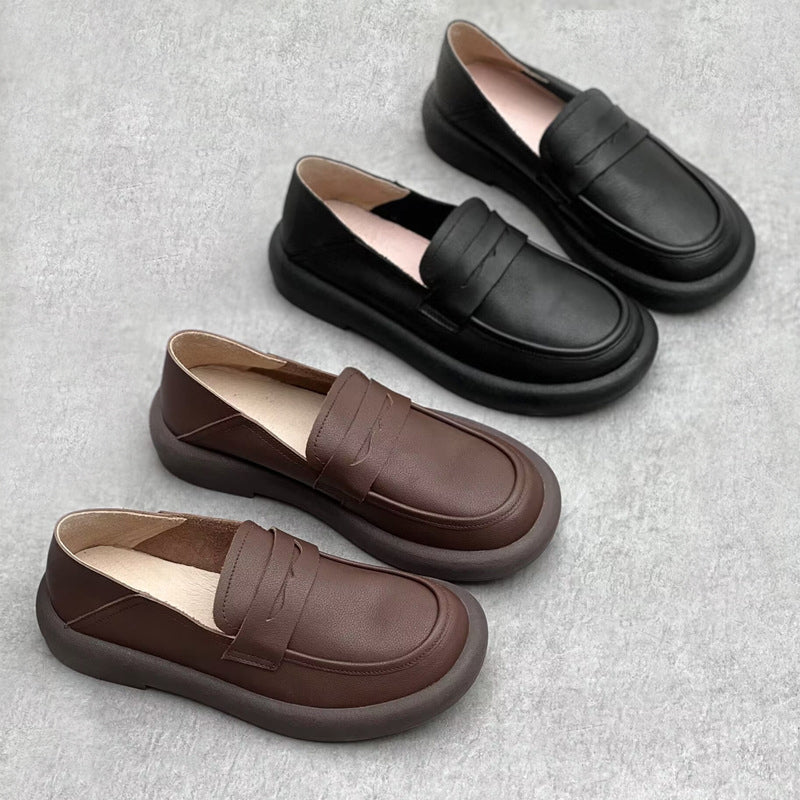 Women Elegant Soft Slip-On Loafer Shoes