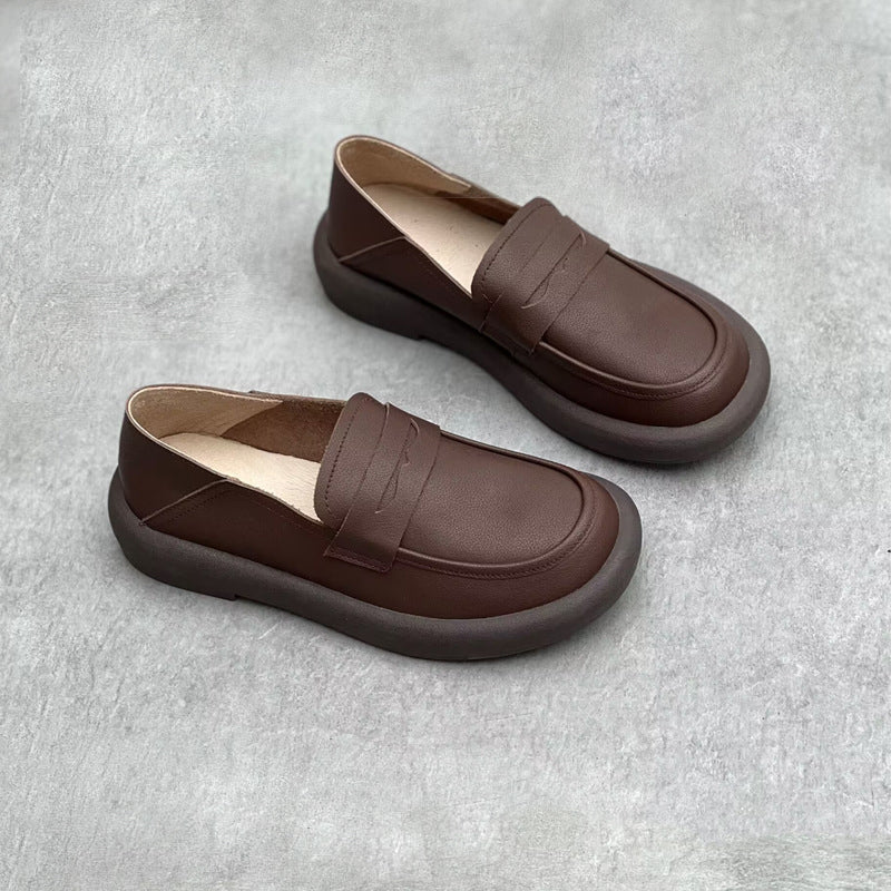 Women Elegant Soft Slip-On Loafer Shoes