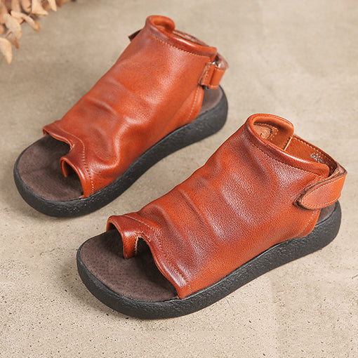 Women Handmade Clip-Toe Roman Sandals