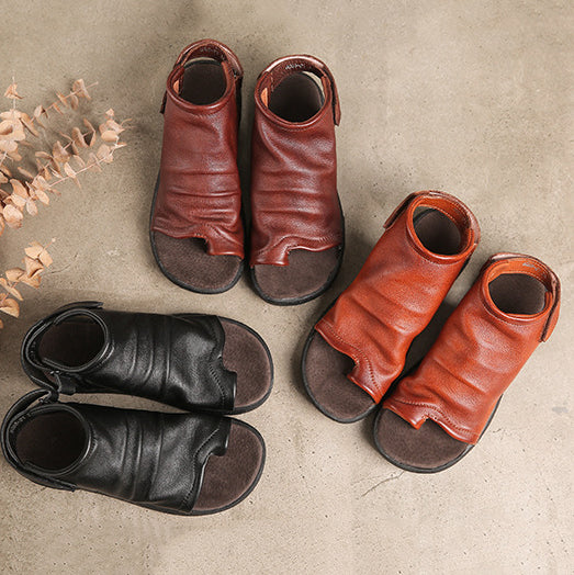 Women Handmade Clip-Toe Roman Sandals