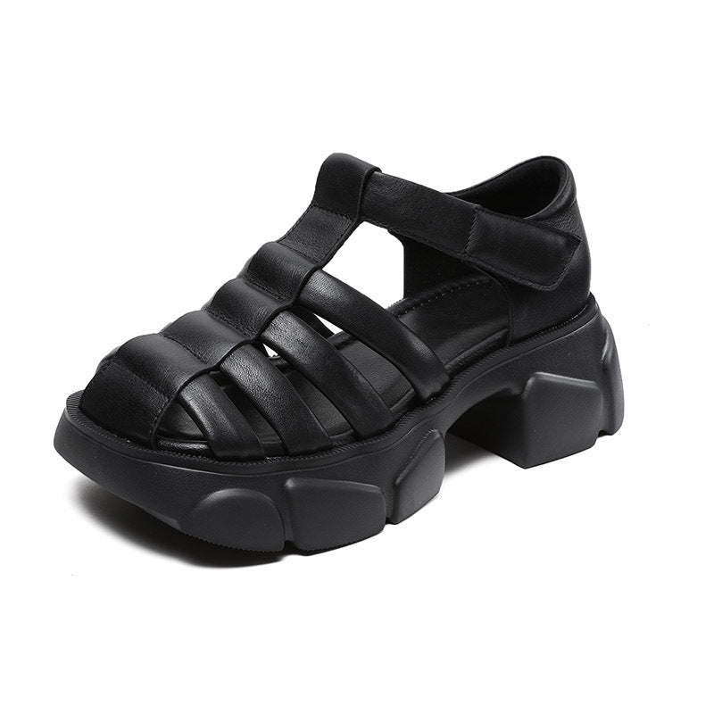 Women Summer ome Mid-heel Sandals