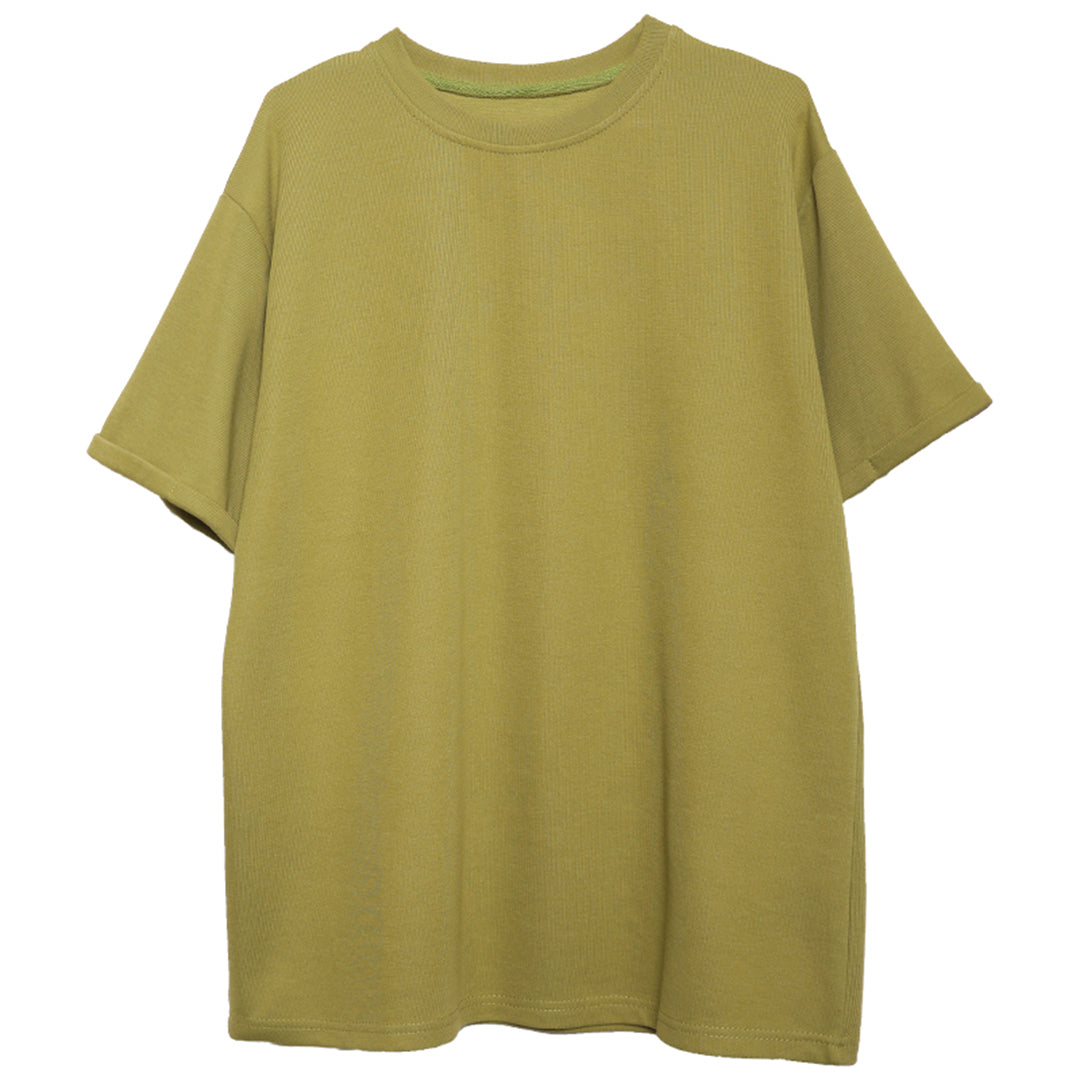 Cotton Loose Fit Casual T-Shirt - Luckyback