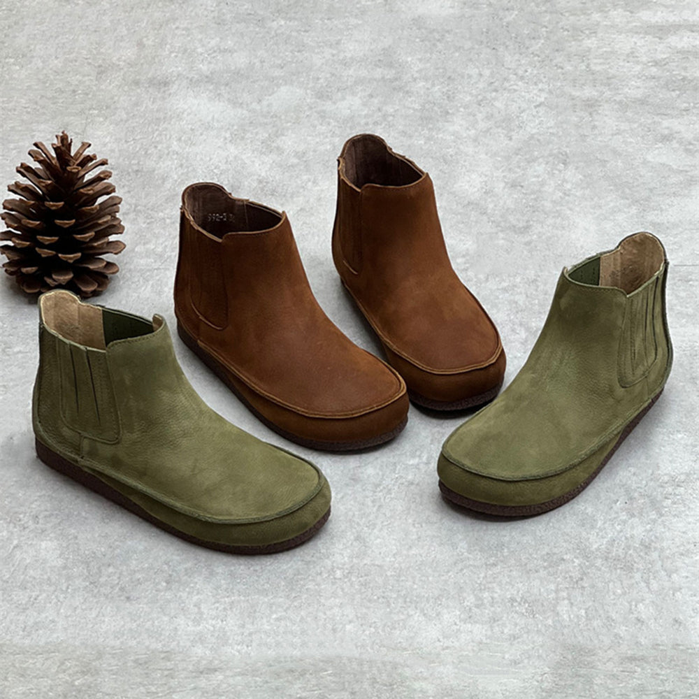 Handmade Leather Chelsea Ankle Boots