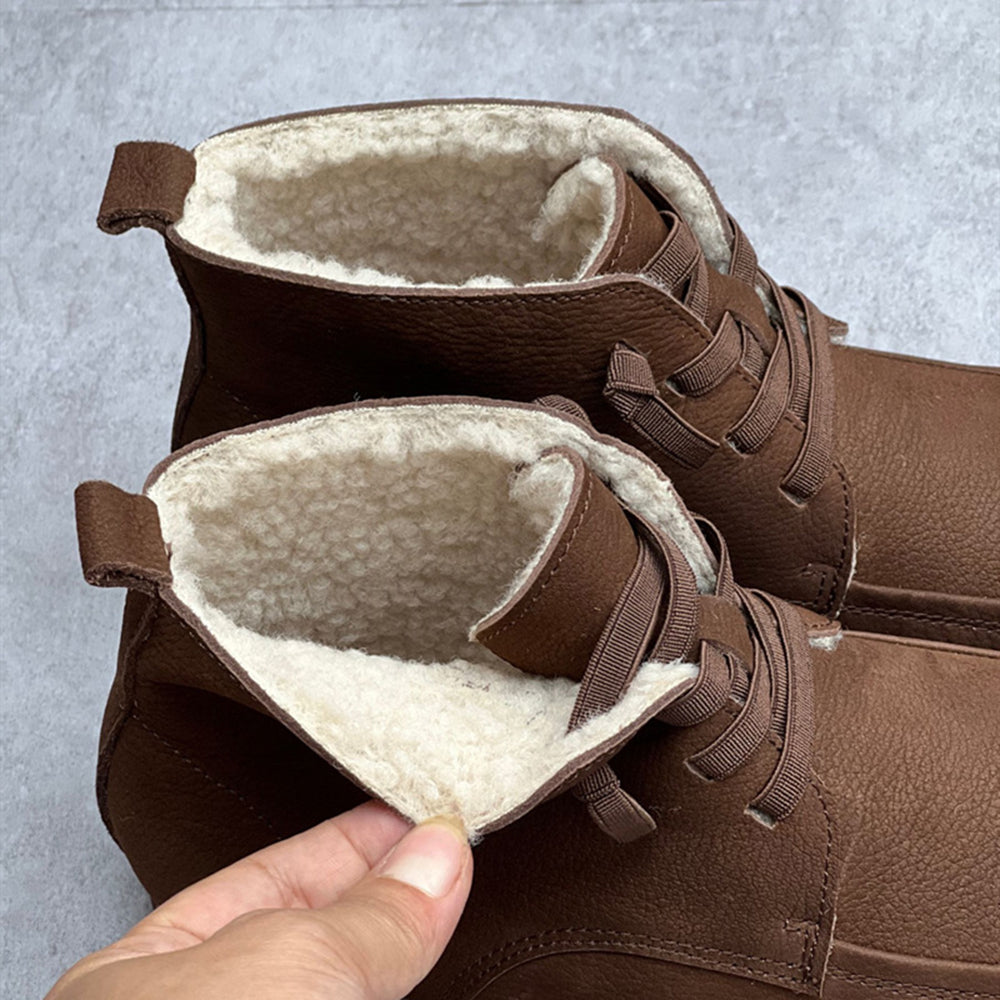 Retro Women Handmade Elastic Ankle Boots