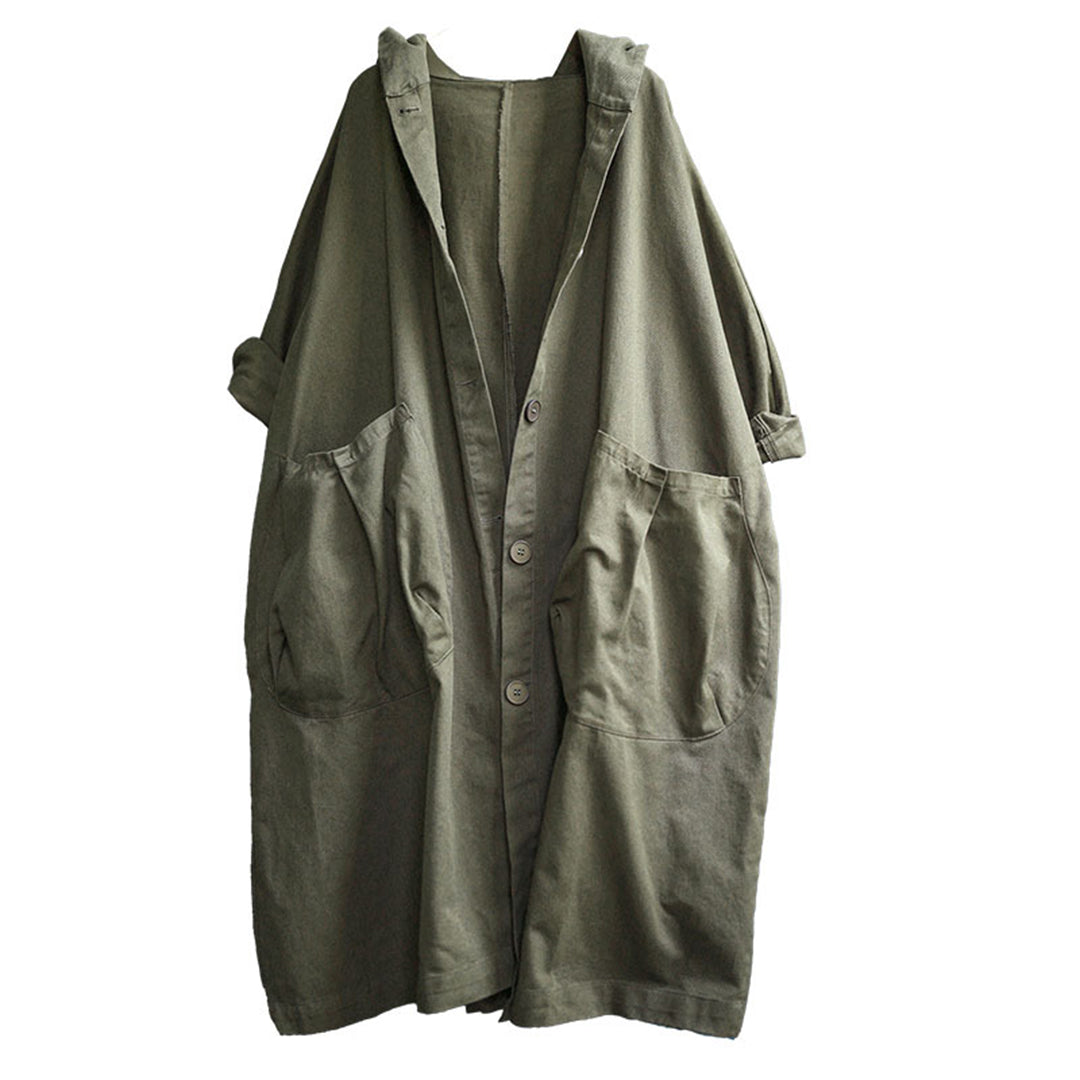 Women Casual Loose All-match Trench Coat