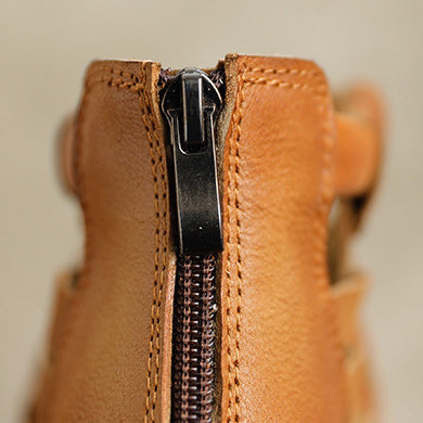 Handmade Woven Leather Roman Sandals