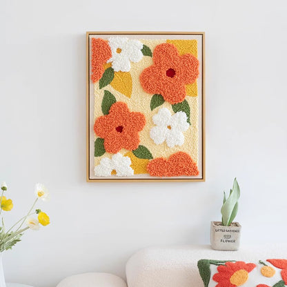 Punch Needle Kit - Pretty Flowers
