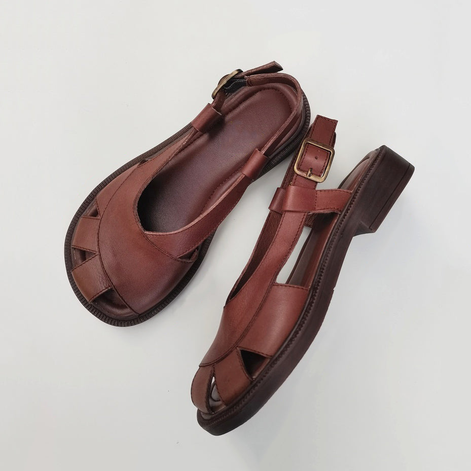 summer-retro-british-style-soft-leather-sandals-retrosia