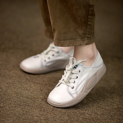 Trend Casual Leather Shoes Sneakers
