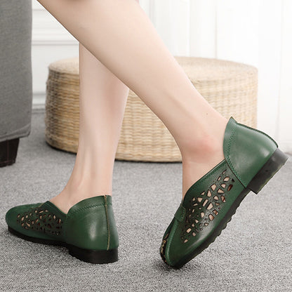 Women Ethnic Style Breathable Paneled Single Shoes