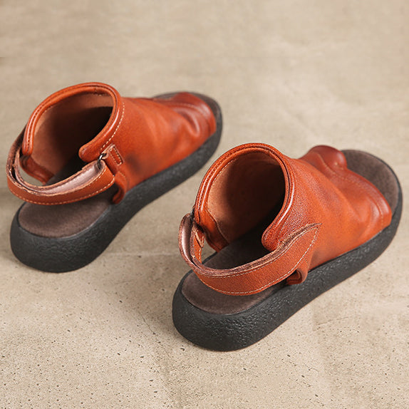Women Handmade Clip-Toe Roman Sandals