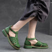 Women Summer Hand-woven Roman Style Sandals – Retrosia