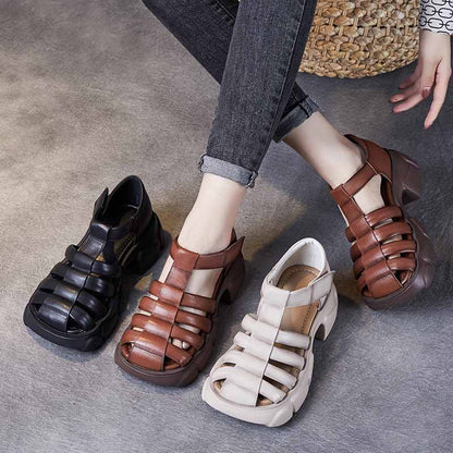 Women Summer ome Mid-heel Sandals