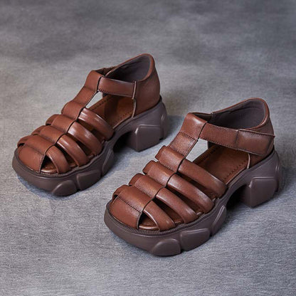 Women Summer ome Mid-heel Sandals