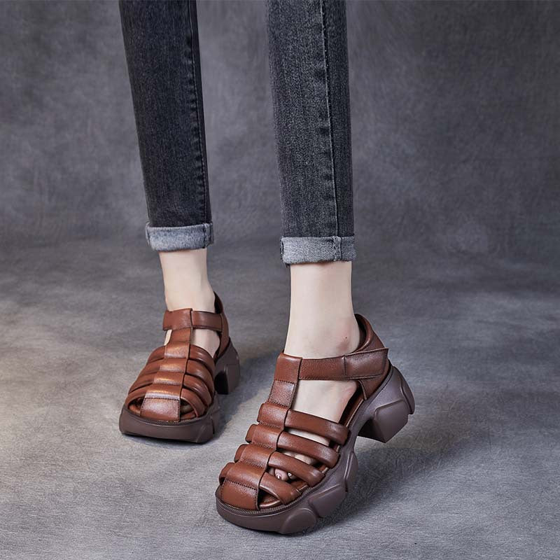 Women Summer ome Mid-heel Sandals