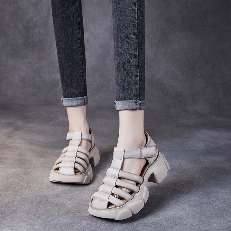 Women Summer ome Mid-heel Sandals