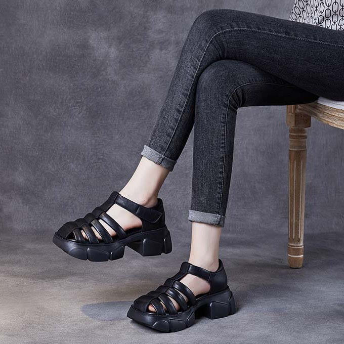 Women Summer ome Mid-heel Sandals