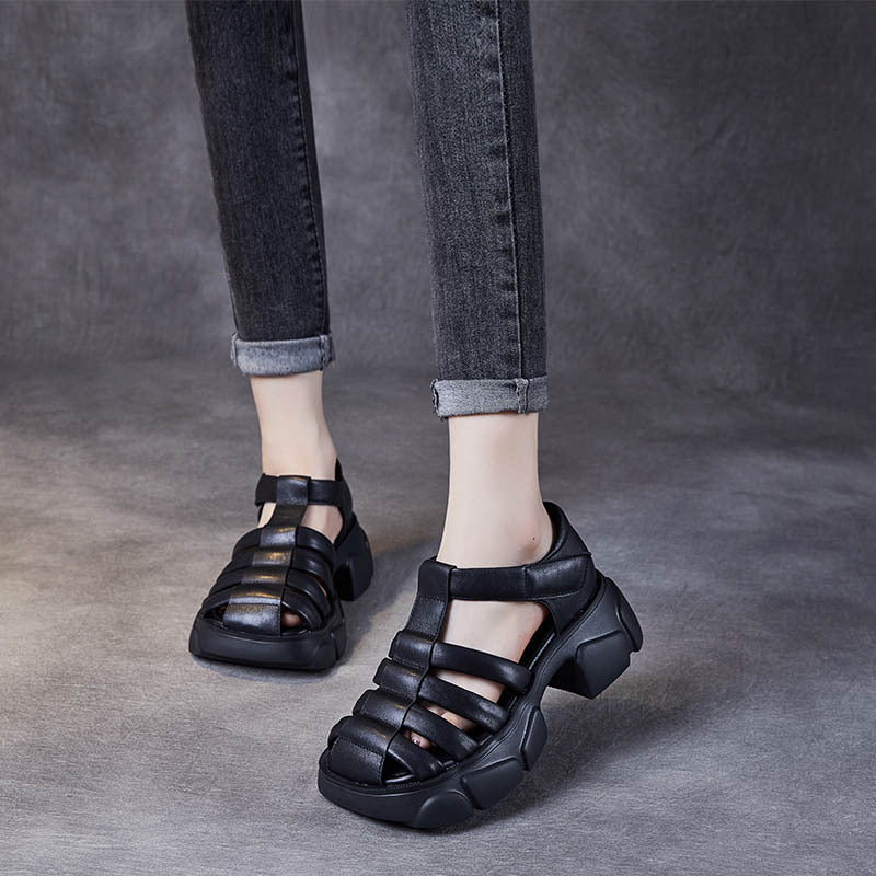 Women Summer ome Mid-heel Sandals