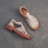 Women Summer Hand-woven Roman Style Sandals – Retrosia
