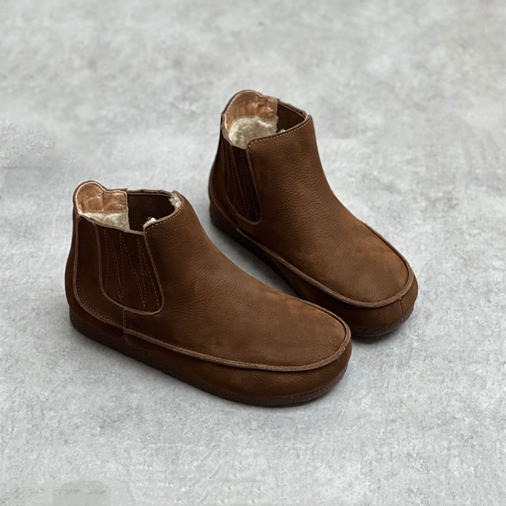 Handmade Leather Chelsea Ankle Boots