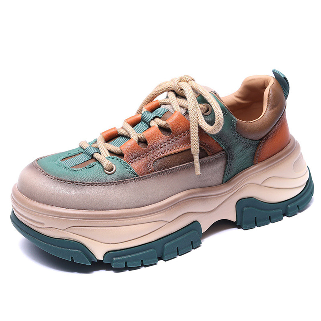 Platform Lightweight Casual Sneakers Shoes - Luckyback