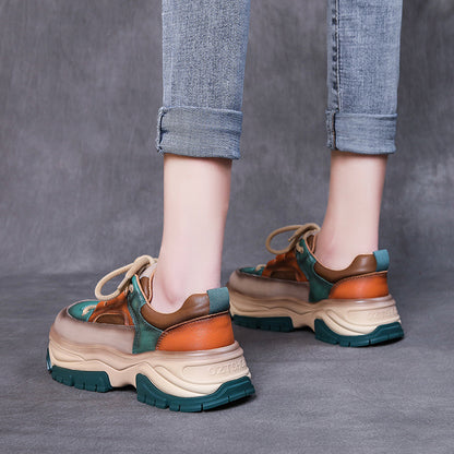 Platform Lightweight Casual Sneakers Shoes - Luckyback