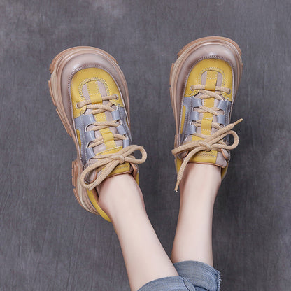 Platform Lightweight Casual Sneakers Shoes - Luckyback