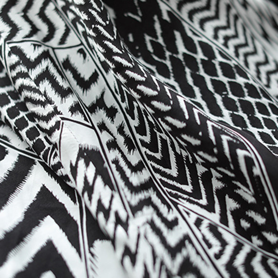 Printed A-Line Loose Fit Skirt - Luckyback