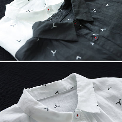 Summer Ramie Breathable Loose Fit Shirt