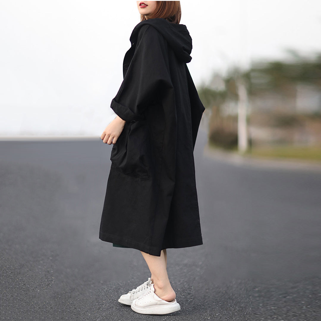 Women Casual Loose All-match Trench Coat