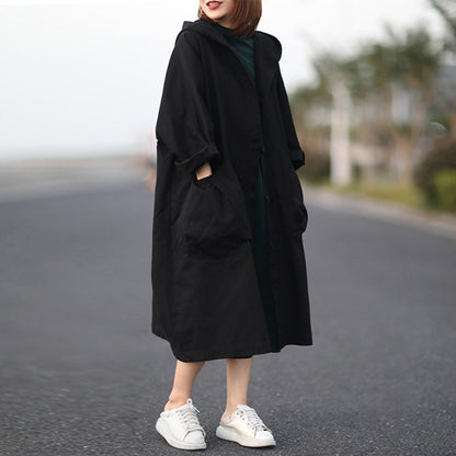 Women Casual Loose All-match Trench Coat