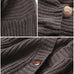 Getadme-Fall Winter College Style V-Neck Sweater Cardigan Single Breasted Loose Lantern Sleeve Knitted Cardigan Sweater Women