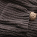 Getadme-Fall Winter College Style V-Neck Sweater Cardigan Single Breasted Loose Lantern Sleeve Knitted Cardigan Sweater Women main image 1